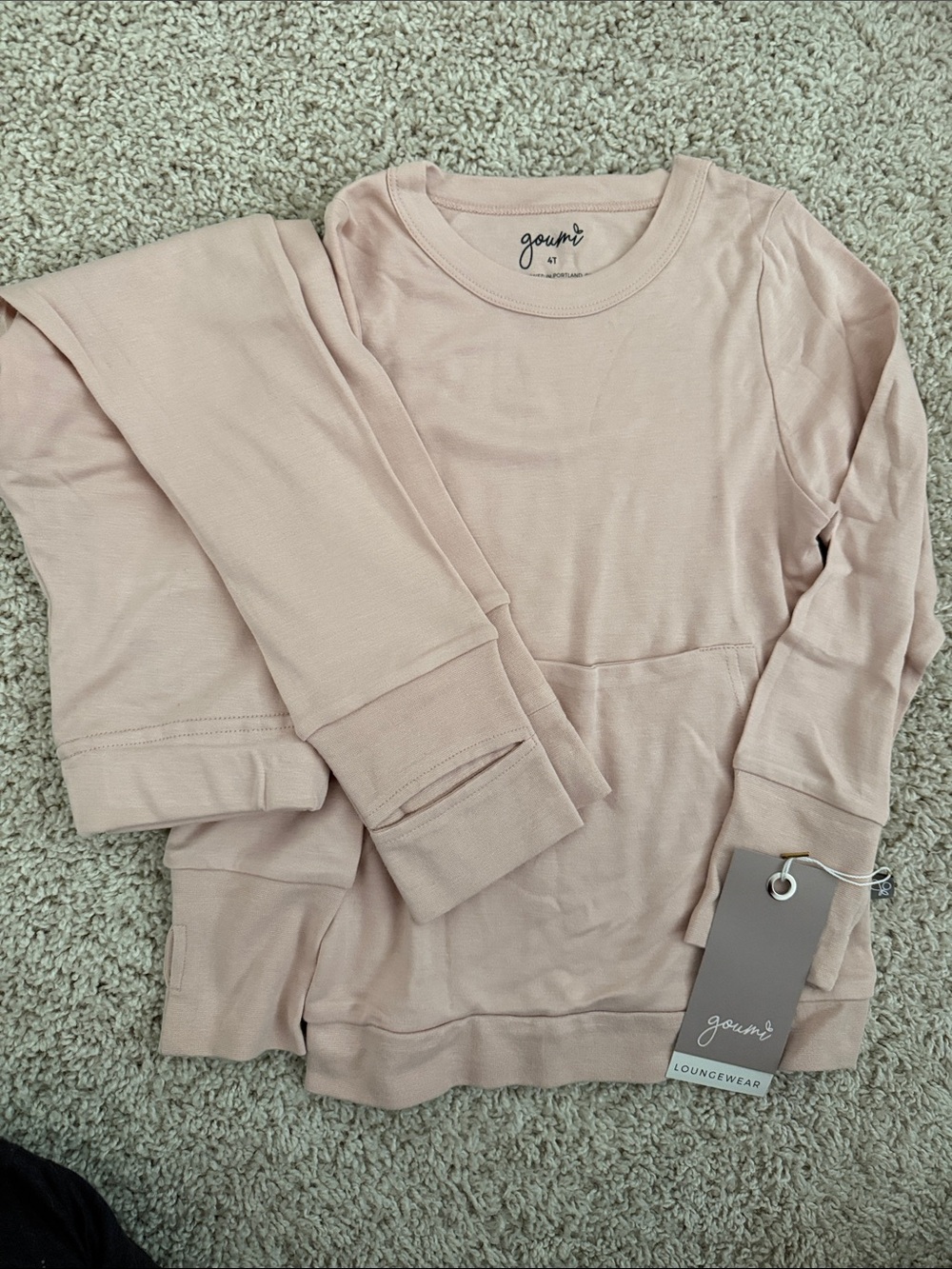 Goumi Soft Blush pajama set